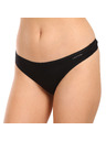 Calvin Klein Sada troch - dámska tanga Calvin Klein čierna