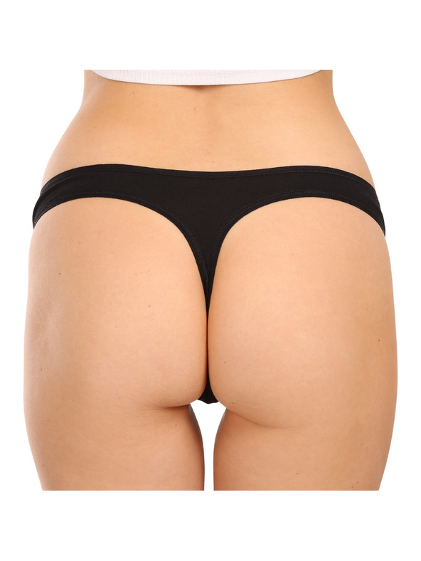 Calvin Klein Sada troch - dámska tanga Calvin Klein čierna