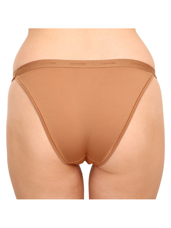 Calvin Klein Dámske nohavičky Calvin Klein hnedé