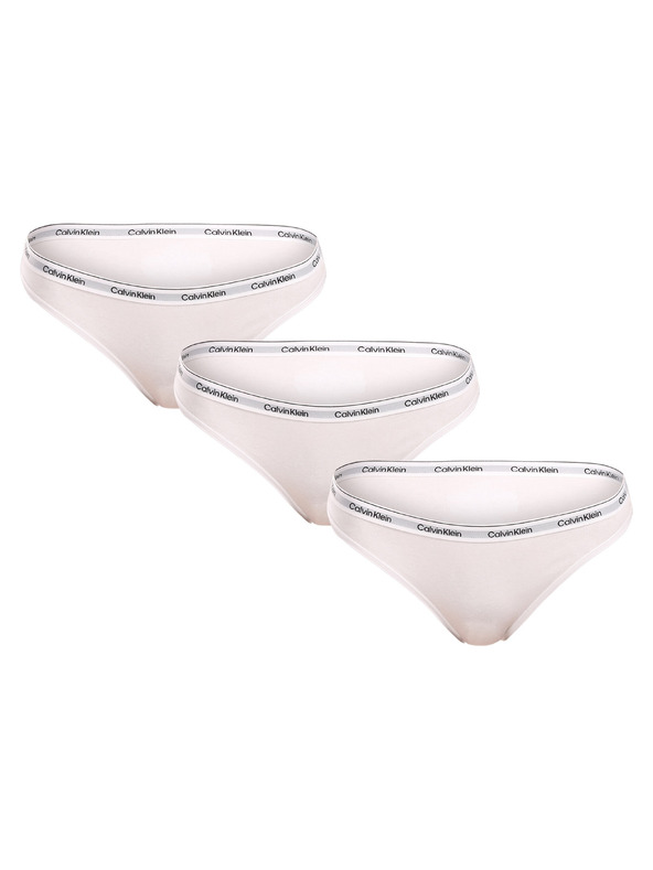 Calvin Klein Sada troch - dámske nohavičky Calvin Klein biele
