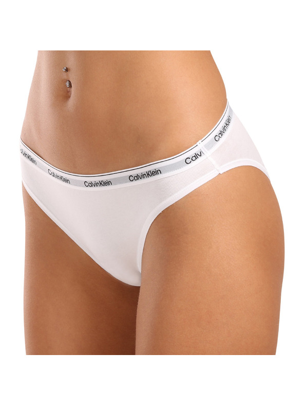 Calvin Klein Sada troch - dámske nohavičky Calvin Klein biele
