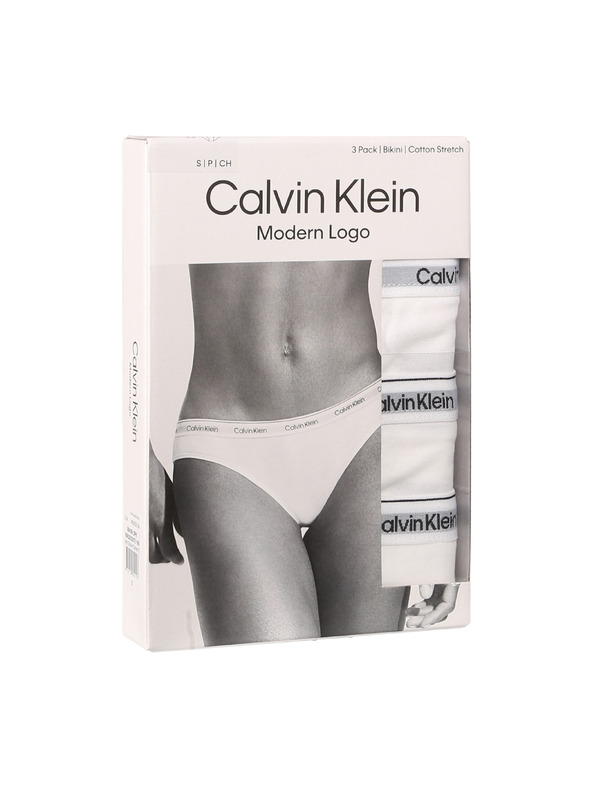 Calvin Klein Sada troch - dámske nohavičky Calvin Klein biele