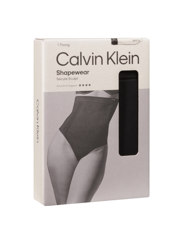 Calvin Klein Dámska modelujúca tanga Calvin Klein čierna