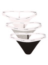 Calvin Klein Sada troch - dámske tanga Calvin Klein viacfarebné