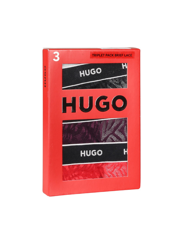 HUGO Sada troch - dámske nohavičky HUGO viacfarebné