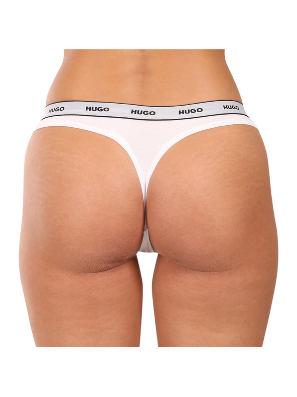 HUGO Sada troch - dámske tanga HUGO biela
