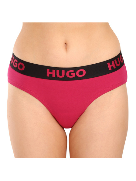HUGO Dámske nohavičky HUGO ružové