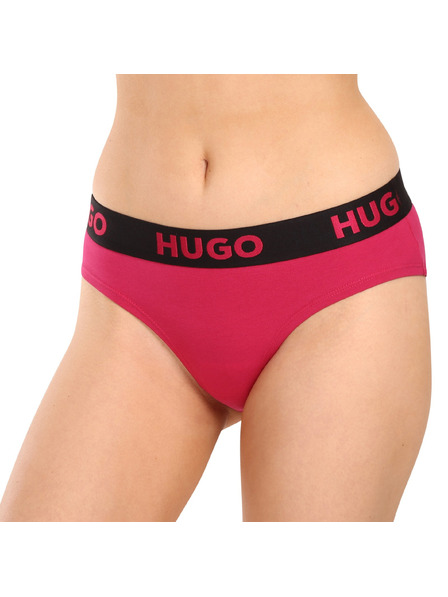 HUGO Dámske nohavičky HUGO ružové