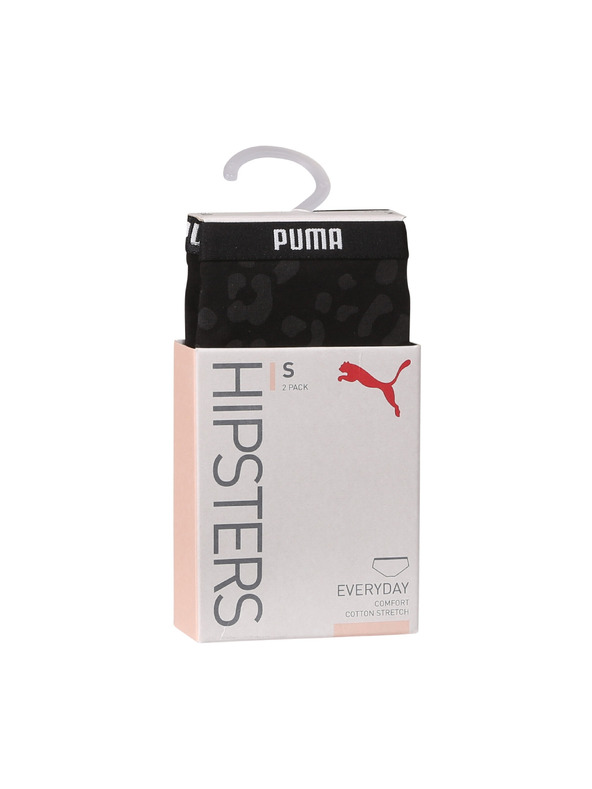 Puma Sada dvoch - dámske nohavičky Puma čierne