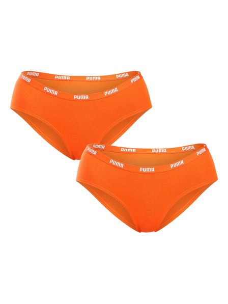Puma Sada dvoch - dámske nohavičky Puma oranžové