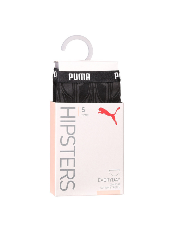 Puma Sada dvoch - dámske nohavičky Puma čierne