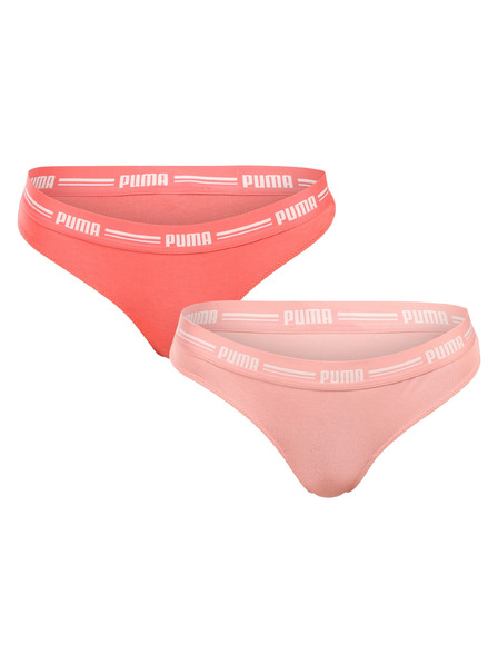 Puma Sada dvoch - dámske tanga Puma ružové