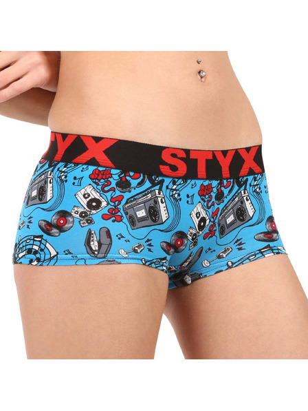 Styx Sada troch - dámske nohavičky Styx art s nohavičkou viacfarebné