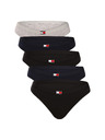 Tommy Hilfiger Sada piatich - dámska tanga Tommy Hilfiger viacfarebná