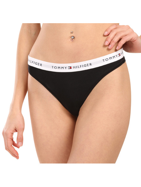 Tommy Hilfiger Sada piatich - dámske nohavičky a tangy Tommy Hilfiger čierne