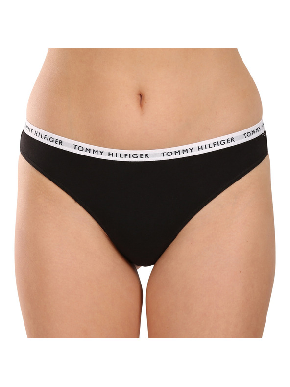 Tommy Hilfiger Sada troch - dámske stringy Tommy Hilfiger čierne
