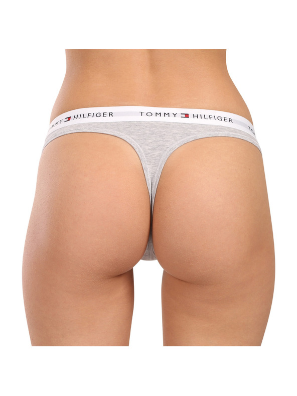 Tommy Hilfiger Dámske stringy Tommy Hilfiger sivá