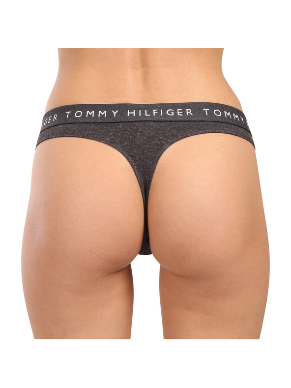 Tommy Hilfiger Dámske stringy Tommy Hilfiger sivá
