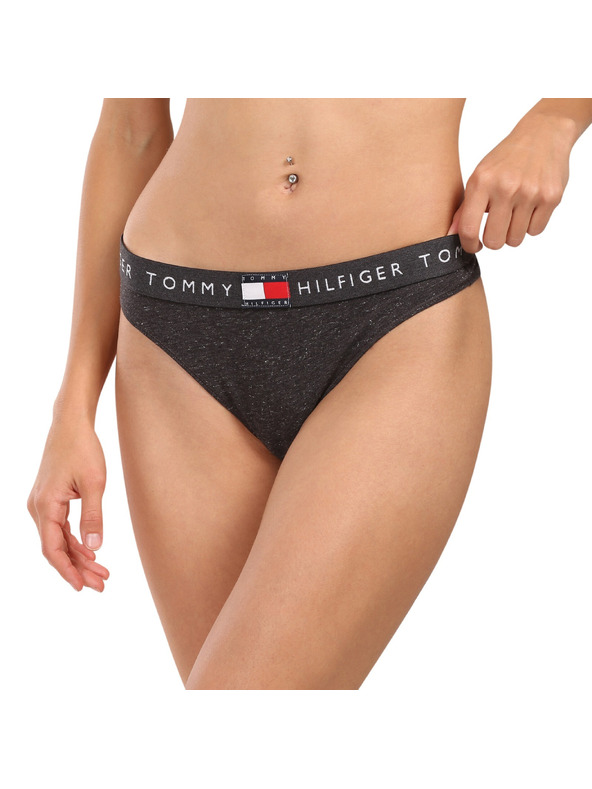 Tommy Hilfiger Dámske stringy Tommy Hilfiger sivá