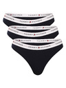 Tommy Hilfiger Sada troch - dámske stringy Tommy Hilfiger čierne