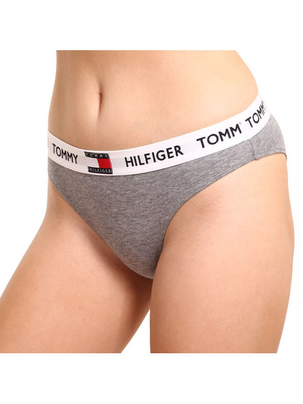 Tommy Hilfiger Dámske nohavičky Tommy Hilfiger sivé