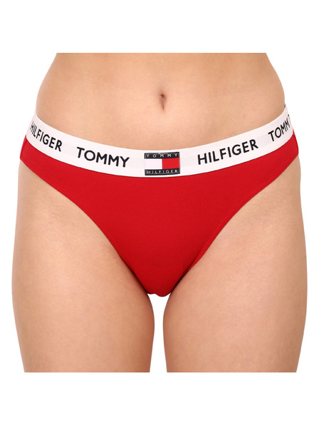Tommy Hilfiger Dámske nohavičky Tommy Hilfiger červené