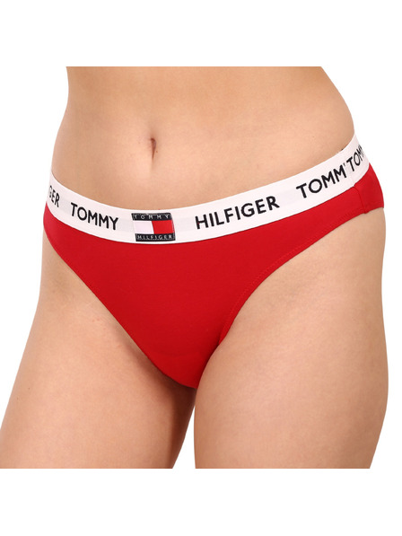 Tommy Hilfiger Dámske nohavičky Tommy Hilfiger červené