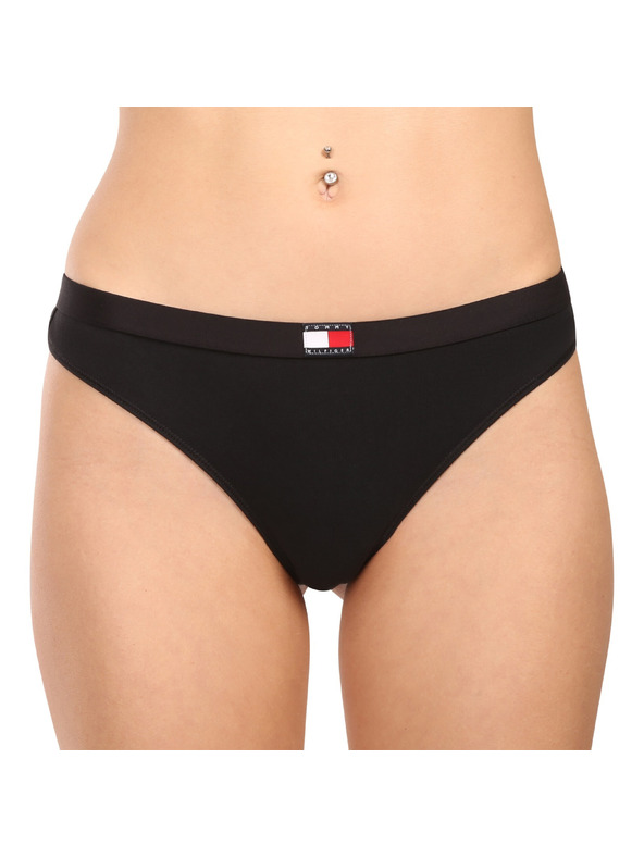 Tommy Hilfiger Sada troch - dámske stringy Tommy Hilfiger čierne