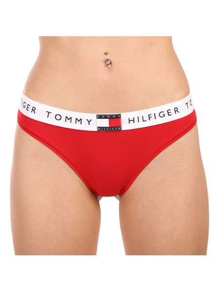 Tommy Hilfiger Dámske nohavičky Tommy Hilfiger červené
