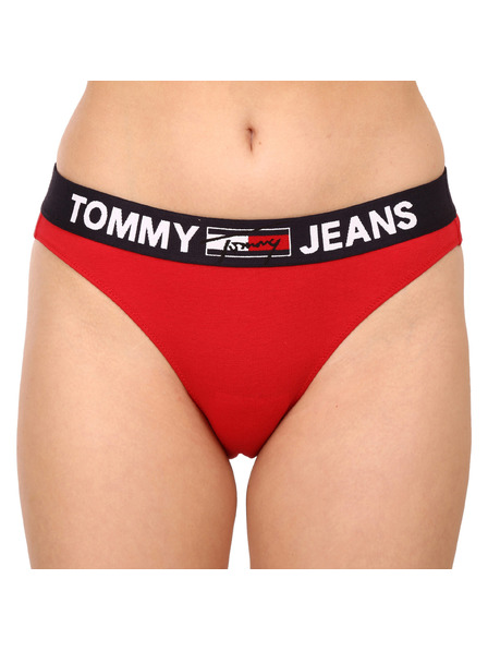 Tommy Hilfiger Dámske nohavičky Tommy Hilfiger červené