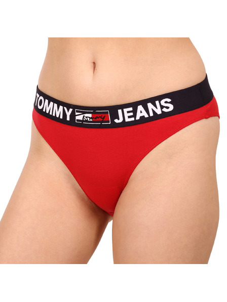 Tommy Hilfiger Dámske nohavičky Tommy Hilfiger červené
