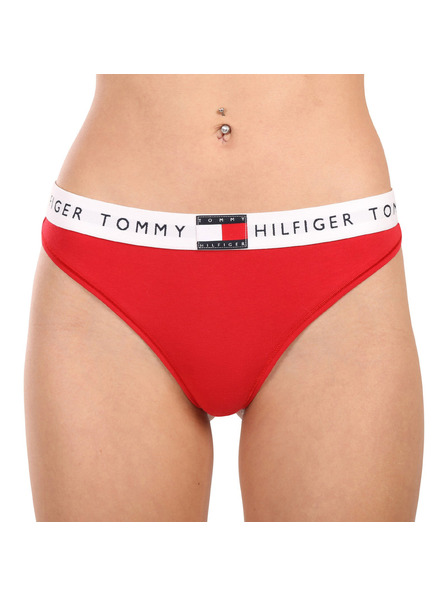 Tommy Hilfiger Dámske stringy Tommy Hilfiger červená
