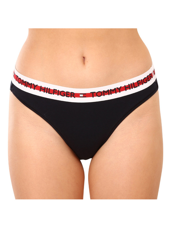 Tommy Hilfiger Dámske nohavičky Tommy Hilfiger tmavo modré