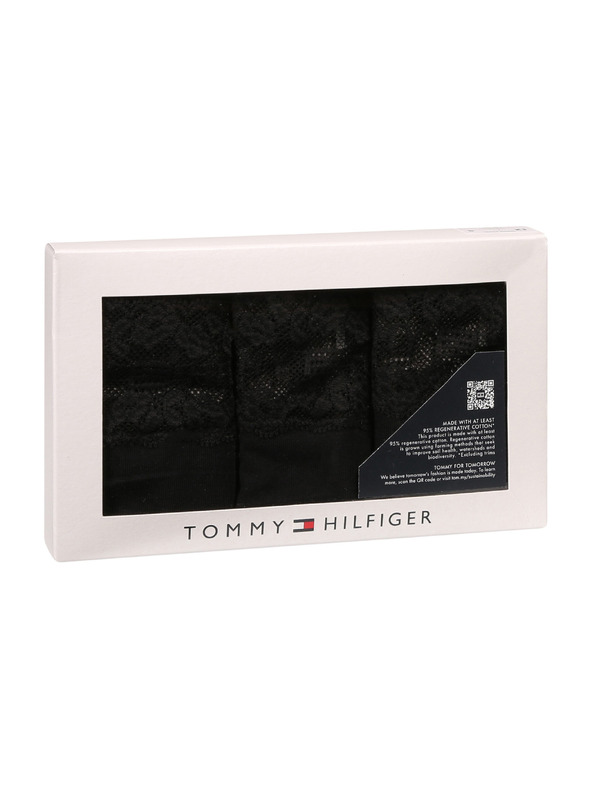 Tommy Hilfiger Sada troch - dámske stringy Tommy Hilfiger čierne