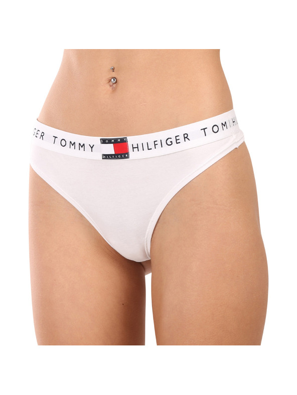 Tommy Hilfiger Dámske stringy Tommy Hilfiger biele
