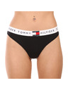 Tommy Hilfiger Dámske stringy Tommy Hilfiger čierne