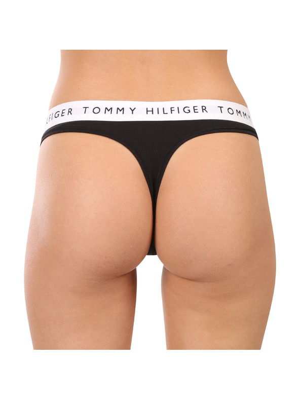 Tommy Hilfiger Dámske stringy Tommy Hilfiger čierne