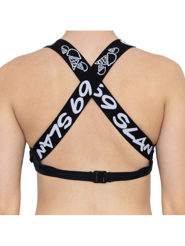 69slam Dámska podprsenka 69SLAM plain black