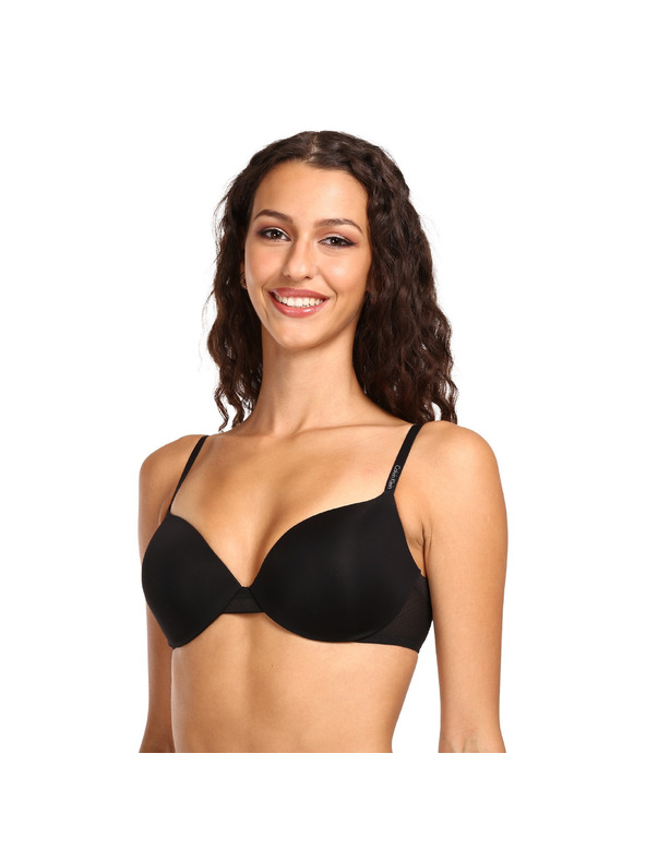 Calvin Klein Dámska podprsenka Calvin Klein vystužená s kosticami čierna