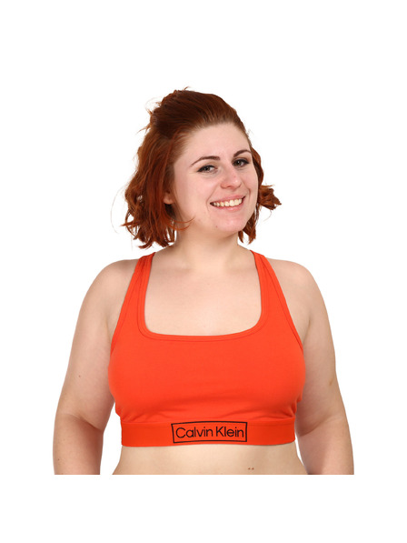 Calvin Klein Dámska podprsenka Calvin Klein nadrozmer oranžová