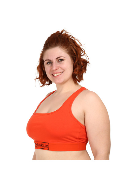 Calvin Klein Dámska podprsenka Calvin Klein nadrozmer oranžová