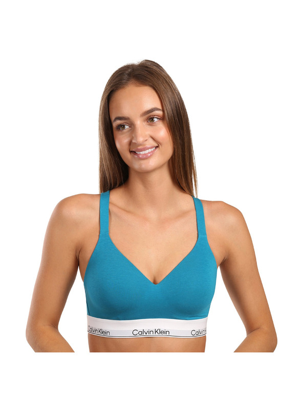 Calvin Klein Dámska podprsenka Calvin Klein modrá