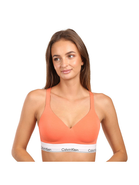 Calvin Klein Dámska podprsenka Calvin Klein oranžová