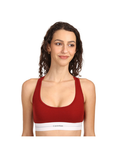 Calvin Klein Dámska podprsenka Calvin Klein červená