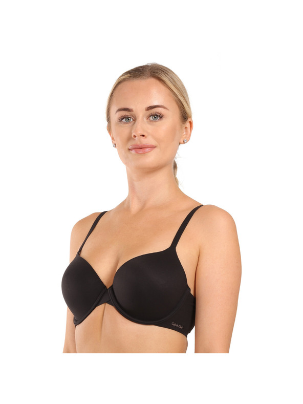 Calvin Klein Dámska podprsenka Calvin Klein vystužená s kosticami čierna