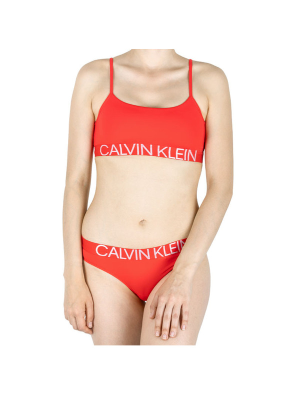 Calvin Klein Dámska podprsenka Calvin Klein červená