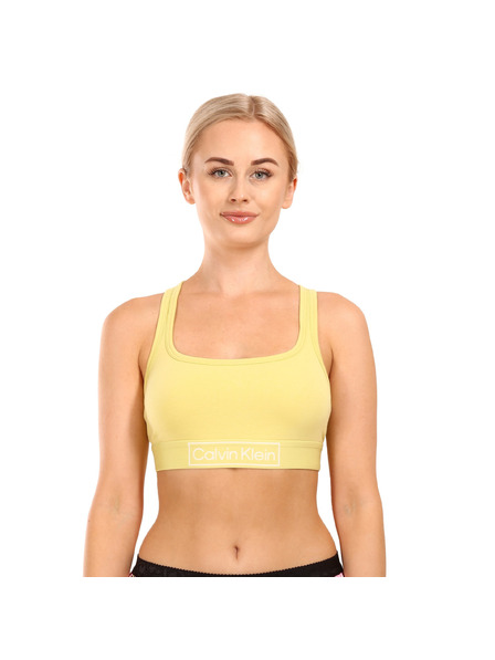 Calvin Klein Dámska podprsenka Calvin Klein žltá