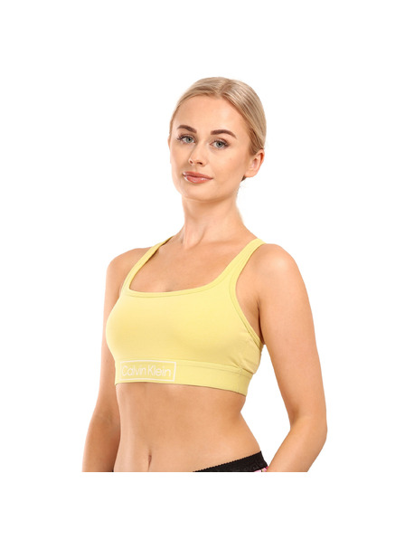 Calvin Klein Dámska podprsenka Calvin Klein žltá