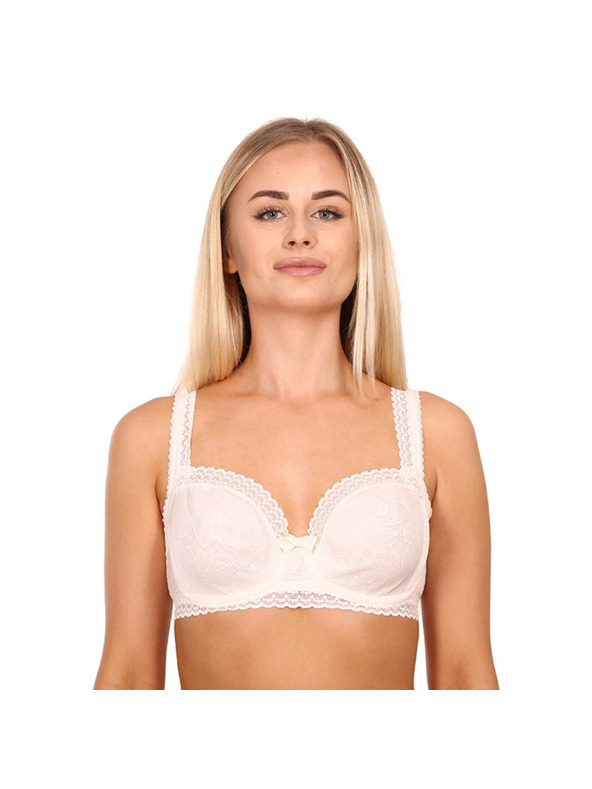 Playtex Dámska podprsenka Playtex s kosticami biela