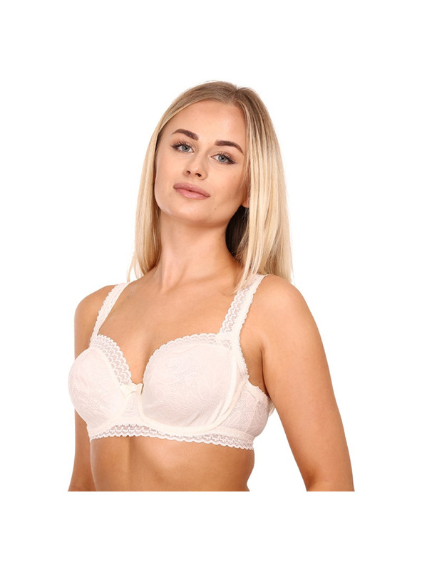 Playtex Dámska podprsenka Playtex s kosticami biela